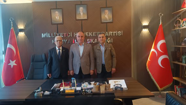 Polis emeklilerinden Başkan Karaarslan’a ziyaret