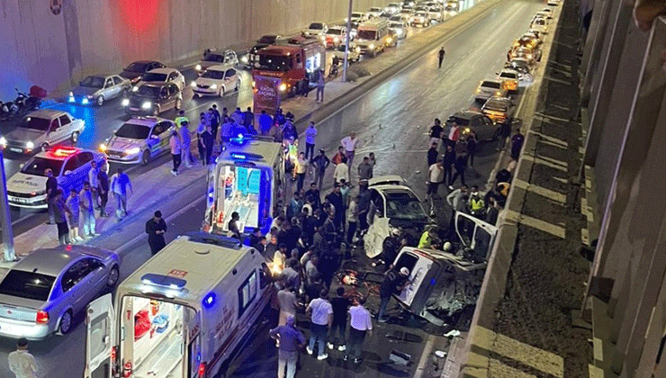 Şanlıurfa’da trafik kazasında ağır yaralanan sürücü öldü: 4 yaralı