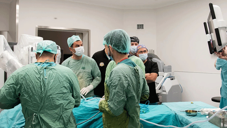 Selçuk Tıp’ta Robotik Cerrahiyle 100. operasyon