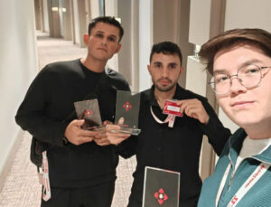 Selçuk Üniversitesi öğrencilerine ödül