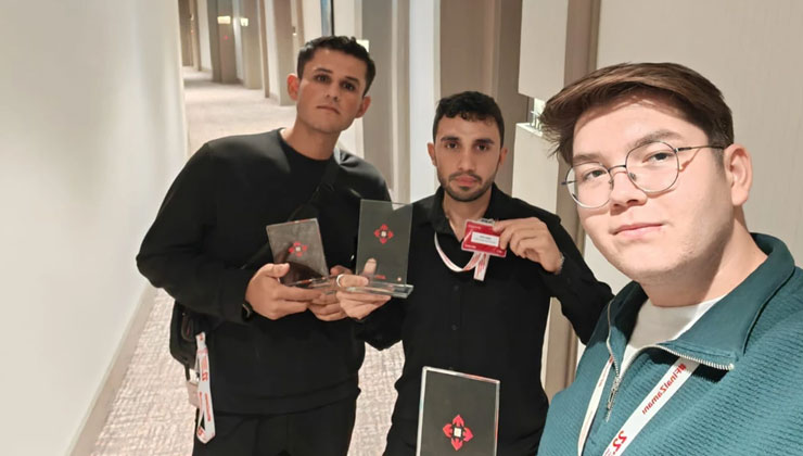 Selçuk Üniversitesi öğrencilerine ödül