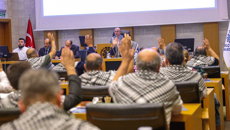 Selçuklu Belediye Meclisi’nden Filistin ve Gazze’ye tam destek