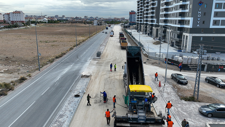Selçuklu’da yol konforu yükseliyor