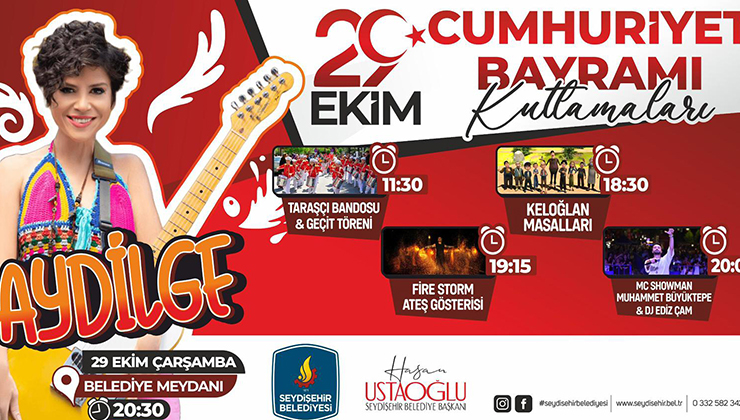 Seydişehir’de 29 Ekim kutlama programı belli oldu