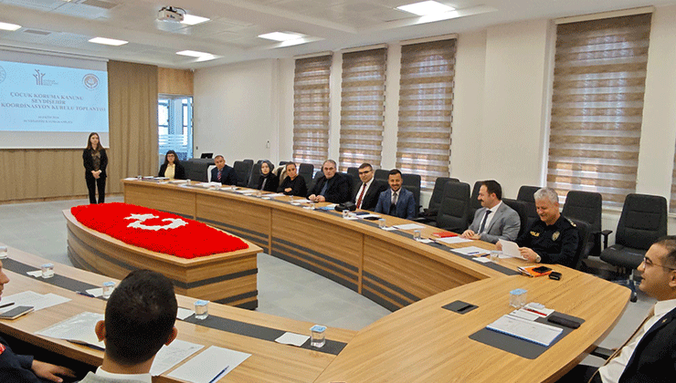 Seydişehir’de Çocuk Koruma Kurulu Toplantısı yapıldı