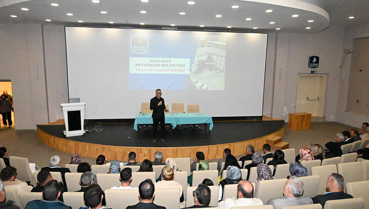 Seydişehir’de değerlendirme toplantısı yapıldı
