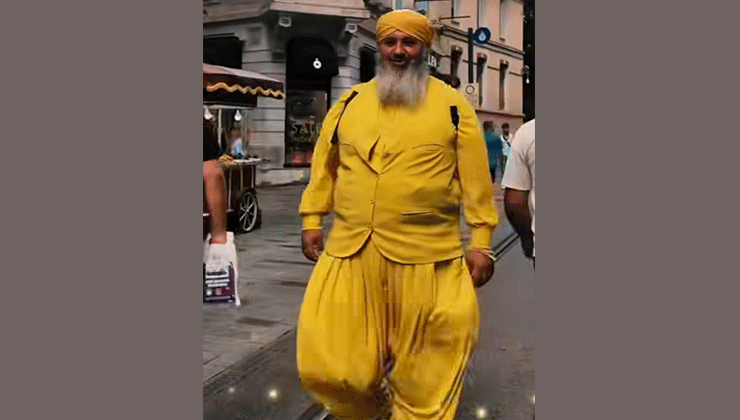 Taksimde dikkat çeken Konyalı