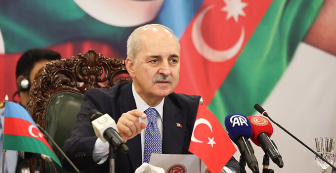 TBMM Başkanı Kurtulmuş: “Bir millet üç devlet”