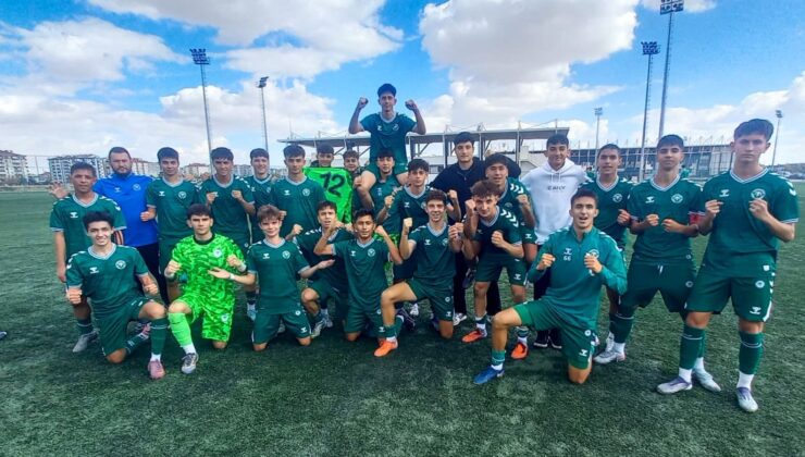 U16 derbisinde de Konyaspor farklı galip