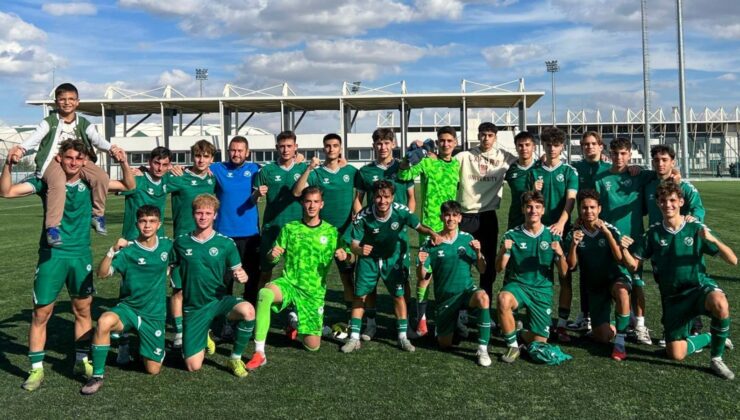 U17 derbisinde gol yağmuru! Kazanan Konyaspor