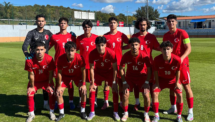 U19 Milliler Danimarka’ya mağlup oldu