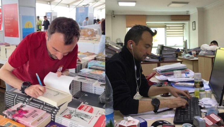 Ünlü yazar, Konyalı gazeteciye romanında yer verecek