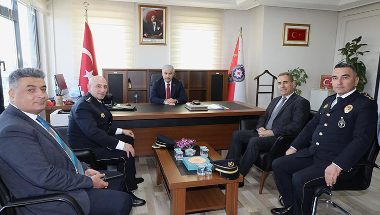 Vali Akın’dan güvenlik güçlerine ziyaret