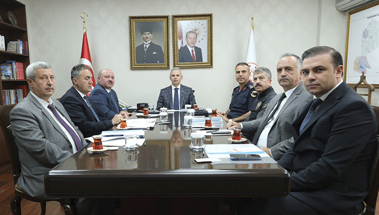 Vali Çiçekli Bakan Uraloğlu’nun Toplantısında yerini aldı