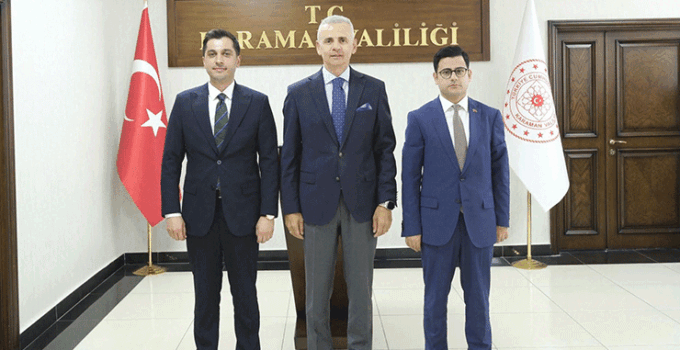 Vali Çiçekli’ye veda ziyareti