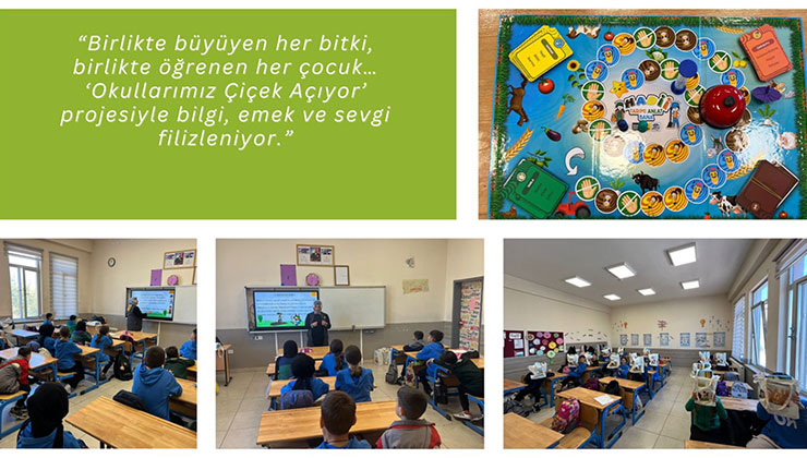 Konya’da öğrenciler doğayla barışık yaşamayı öğreniyor