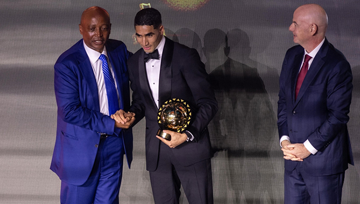 Afrika’da yılın futbolcusu Achraf Hakimi
