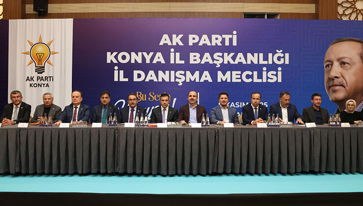 AK Parti Konya İl Danışma Meclisi Toplantısı yapıldı