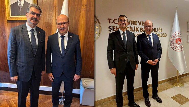 Akşehir’in projeleri Ankara’da istişare edildi