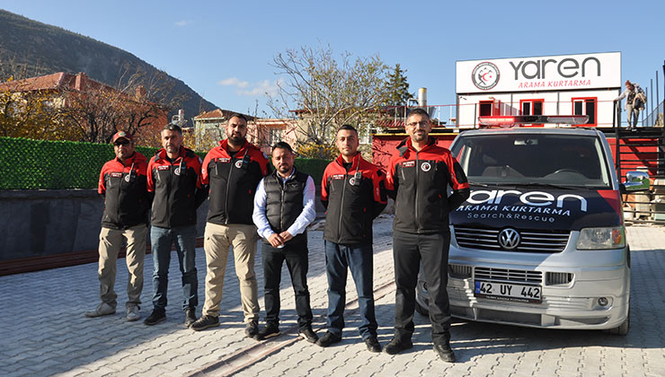 Akşehirli iş insanından Yaren Arama Kurtarma ve Yardımlaşma Derneği’ne destek