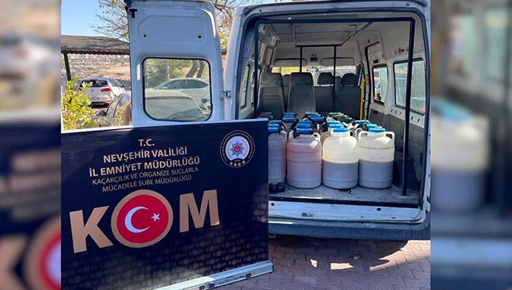 Alkollü içki kaçakçılığı ve sahteciliğine yönelik operasyonlarda 179 şüpheliye adli işlem yapıldı