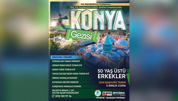 Ankara’dan Konya’ya Şebiarus için gelecekler