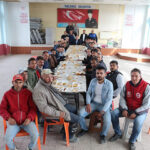 Başkan Akbuğa’yı duygulandıran yemek