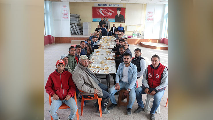 Başkan Akbuğa’yı duygulandıran yemek