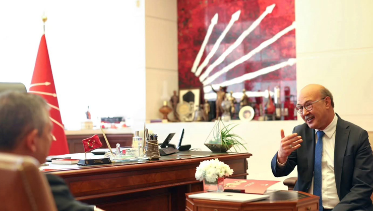 Başkan Köksal’dan CHP lideri Özgür Özel’e ziyaret