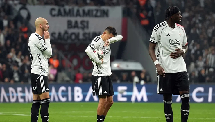 Beşiktaş’ta kara bulutlar dağılmıyor