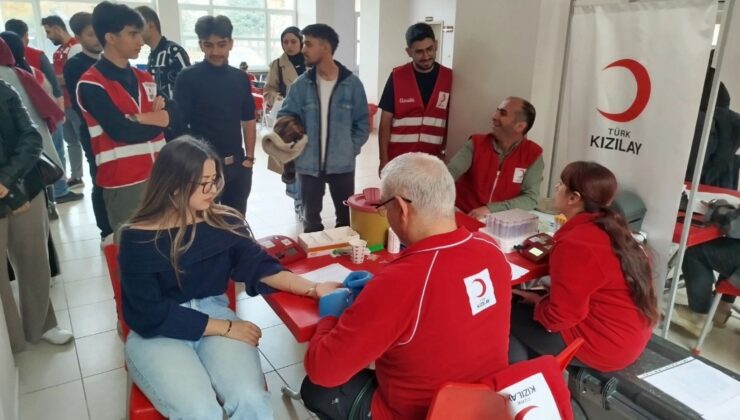 Beyşehir’de kan bağışı kampanyası büyük ilgi gördü