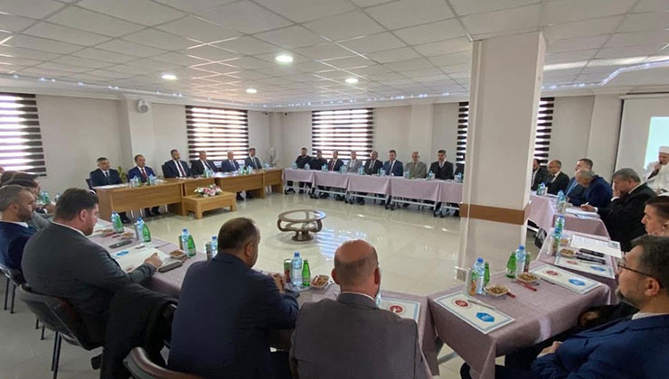 Bozkır’da müftüler çalışmaları değerlendirdi