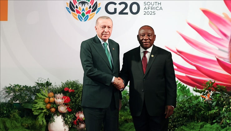 Cumhurbaşkanı Erdoğan, G20 Liderler Zirvesi resmi karşılama törenine katıldı