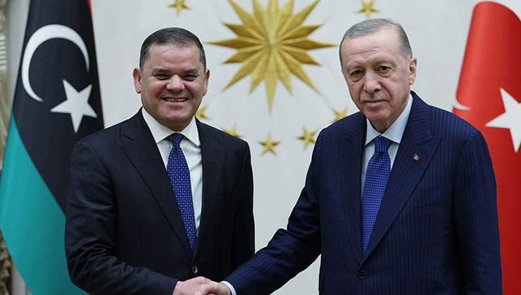 Cumhurbaşkanı Erdoğan, Libya Milli Birlik Hükümeti Başbakanı Dibeybe ile telefonda görüştü