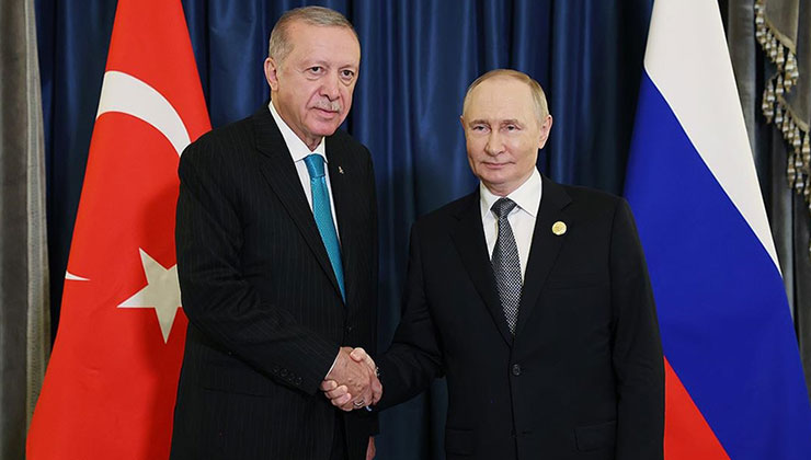 Cumhurbaşkanı Erdoğan, Rusya Devlet Başkanı Putin ile telefonda görüştü