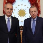 Cumhurbaşkanı Erdoğan, TBMM Başkanı Kurtulmuş’u kabul etti