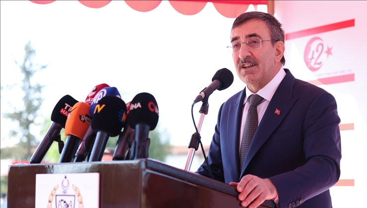 Cumhurbaşkanı Yardımcısı Yılmaz: Türkiye Cumhuriyeti, Kıbrıs Türk halkının yanındadır