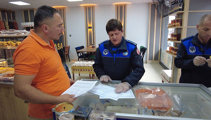 Çumra’da pastanelere sıkı denetim