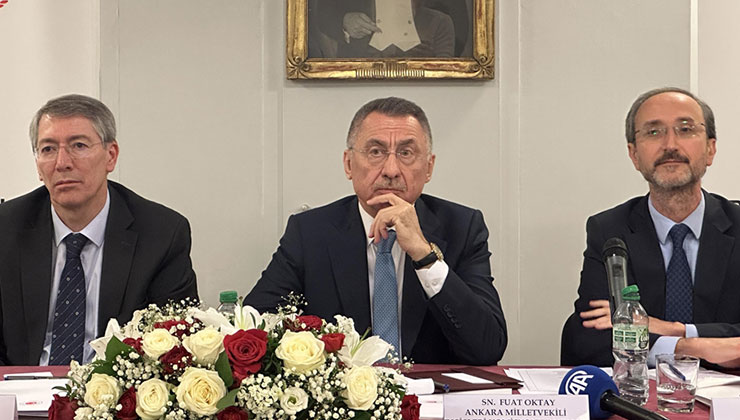 Fuat Oktay, o ülkede asimile olmadan entegre olmuş bir Türk toplumu istediklerini belirtti