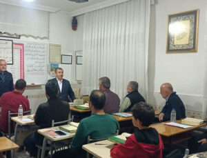 İl Müftü Yardımcısı Şimşek, Kur’an Kurslarını ziyaret etti