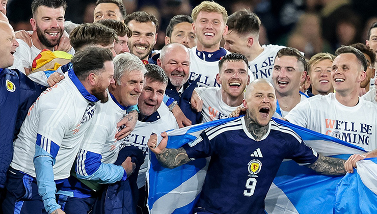 İskoçya, 28 yıl sonra Dünya Kupası bileti aldı