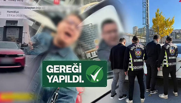 İstanbul’da trafik güvenliğini tehlikeye düşüren 2 kişi yakalandı