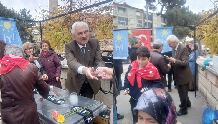 İYİ Parti Seydişehir İlçe Teşkilatı’ndan Atatürk’ü andı