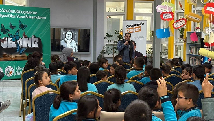 Karapınar’da okur-yazar buluşmaları devam ediyor
