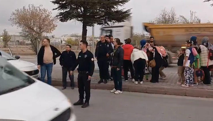 Karatay’da okul çıkışında kaza: Küçük öğrenci yaralandı