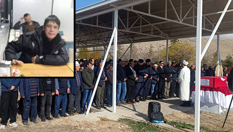 Kaybolduktan sonra cansız bedenine ulaşılan polis memurunun cenazesi Konya’da defnedildi