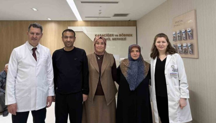 Kayınvalide 20 yıllık damadına böbreğini verdi