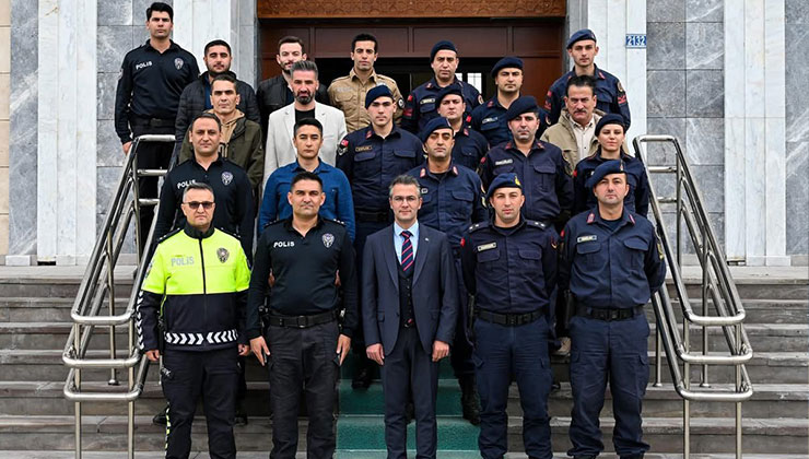 Kaymakam Canpolat’ta anlamlı ziyaret