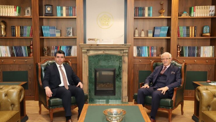 Kaymakam Eren’den Rektör Zorlu’ya ziyaret