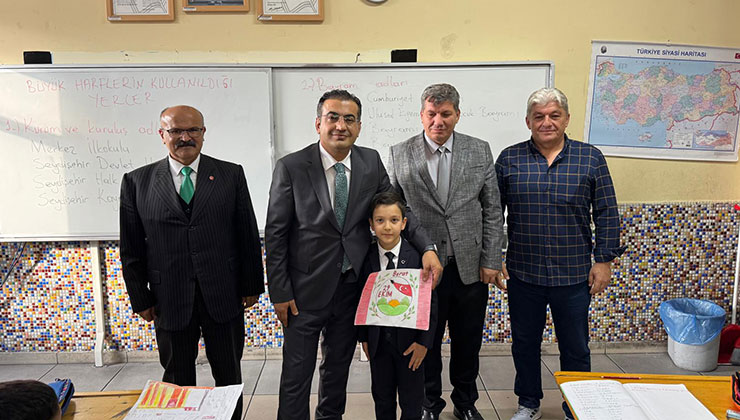 Kaymakam Kıyıcı’dan küçük başkan adayına sürpriz ziyaret